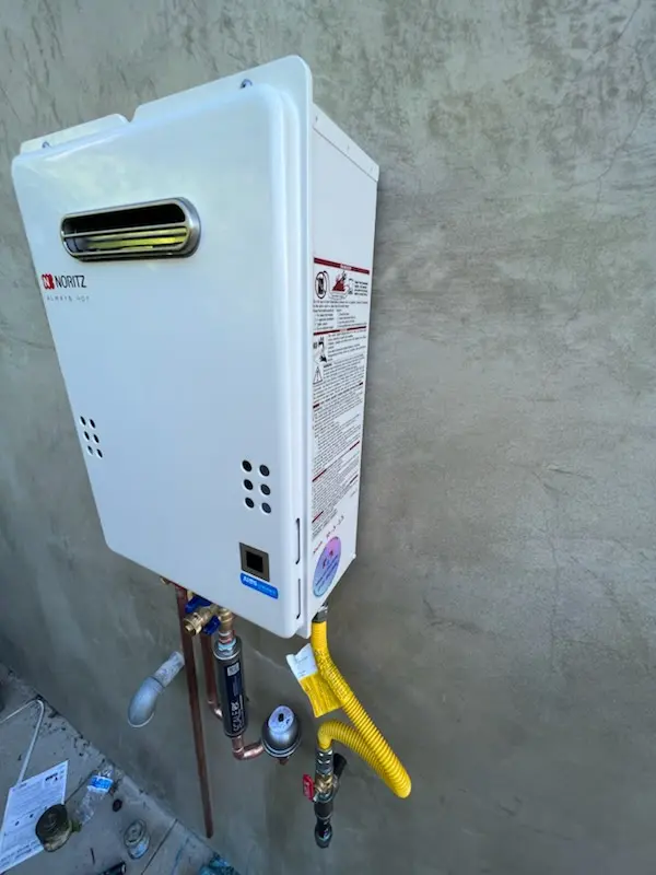 Tankless water heater installation for Mendon homes